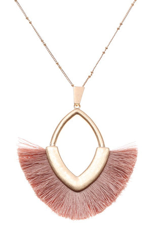 Open image in slideshow, Tassel Necklace
